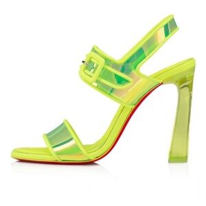 Christian Louboutin Loubi Duniss
Holographic heels 100mm RETAIL 1,095